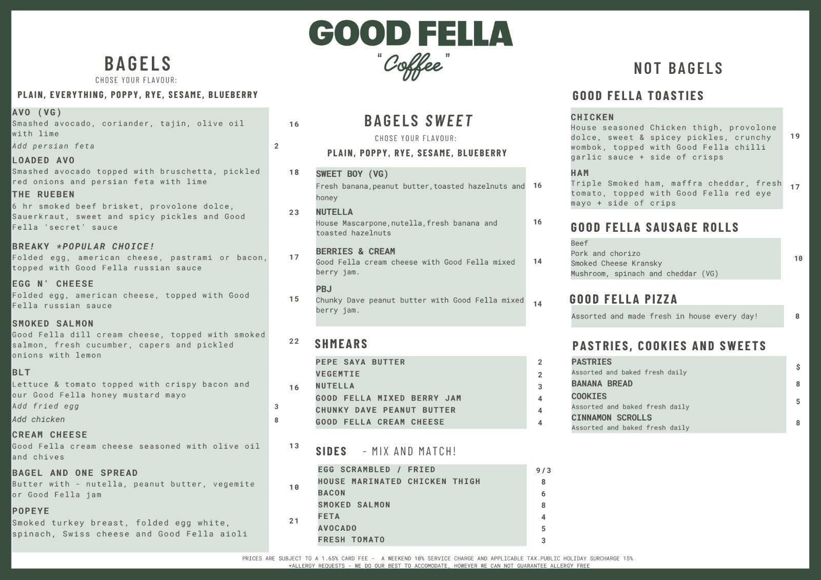 Food Menu
